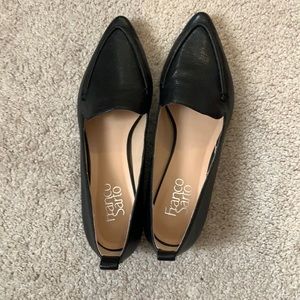Franco Sarto black flats